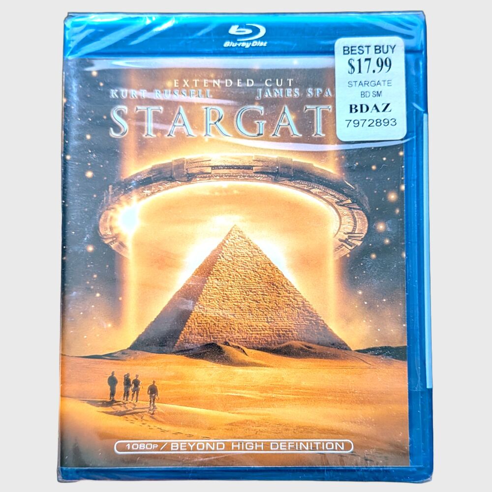 Stargate Extended Cut Blu-ray 2006 Movie Kurt Russell Science Fiction Action NEW
